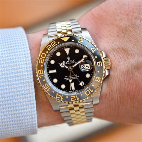 rolex yellow gold gmt|Rolex 126713 grnr retail price.